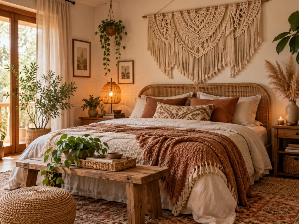 Best Boho Wall Hangings For A Cozy Bedroom