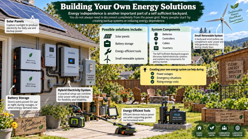 Create your self-Reliant Backyard